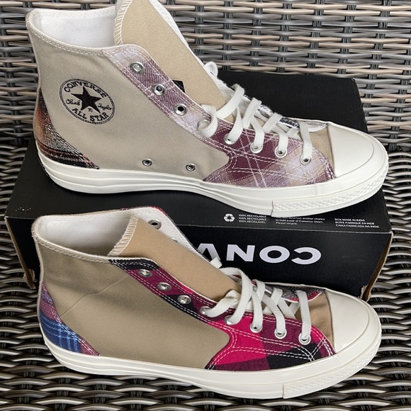 Converse Chuck 70 Hi Tan/Black/Egret MEN`S - Picture 2 of 16